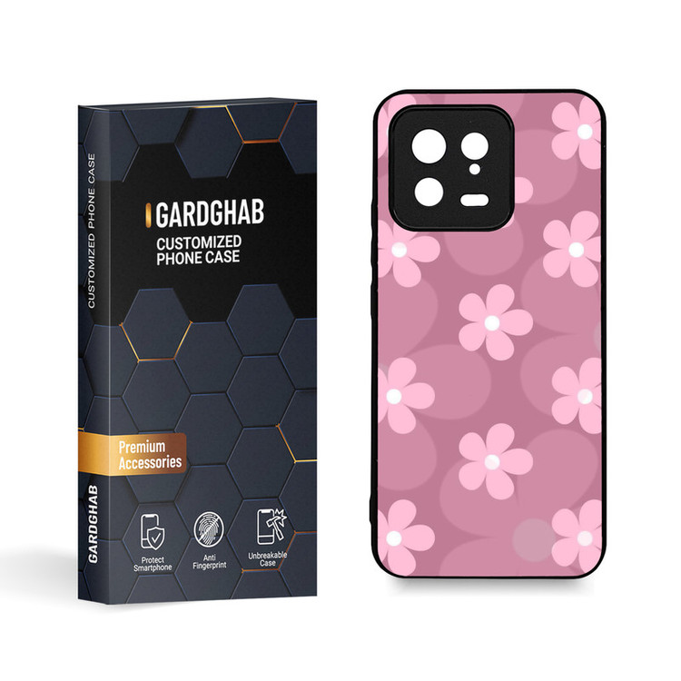 کاور گارد قاب مدل گل مناسب برای گوشی موبایل شیائومی Mi 13 5G