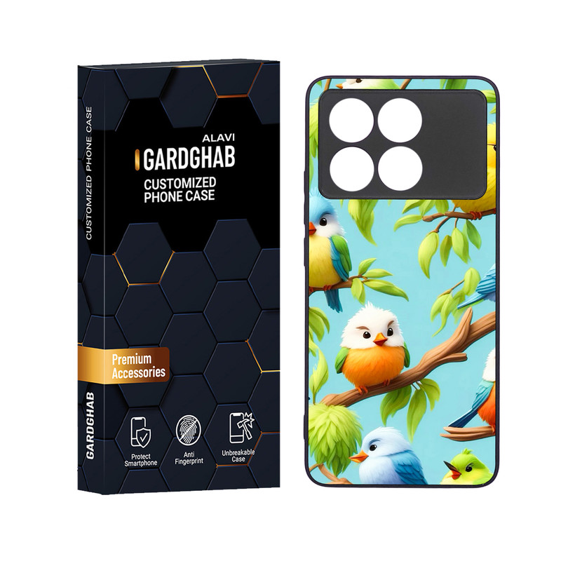 کاور گارد قاب علوی مدل دور ژله ای مناسب برای گوشی موبایل شیائومی Poco X6 Pro