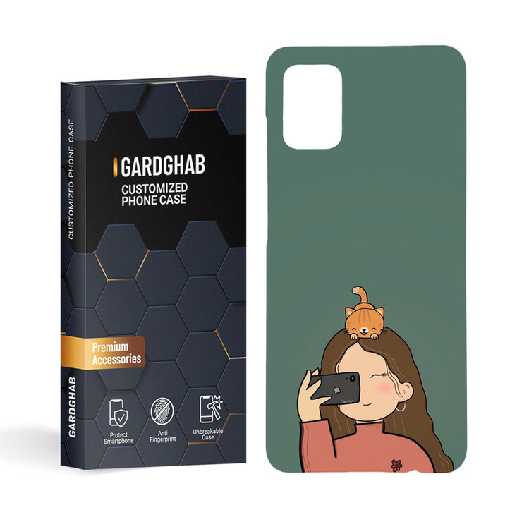 کاور گارد قاب مدل دخترانه مناسب برای گوشی موبایل سامسونگ Galaxy A51 4G