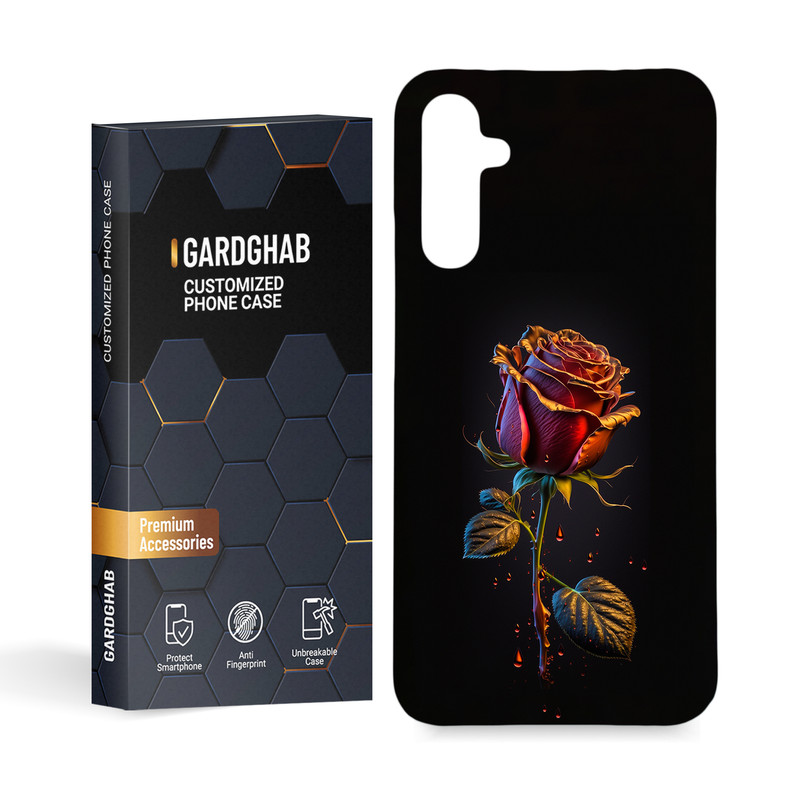 کاور گارد قاب مدل گل مناسب برای گوشی موبایل سامسونگ  Galaxy A34 5g