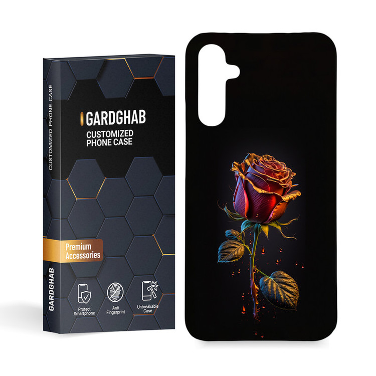 کاور گارد قاب مدل گل مناسب برای گوشی موبایل سامسونگ Galaxy A34 5g