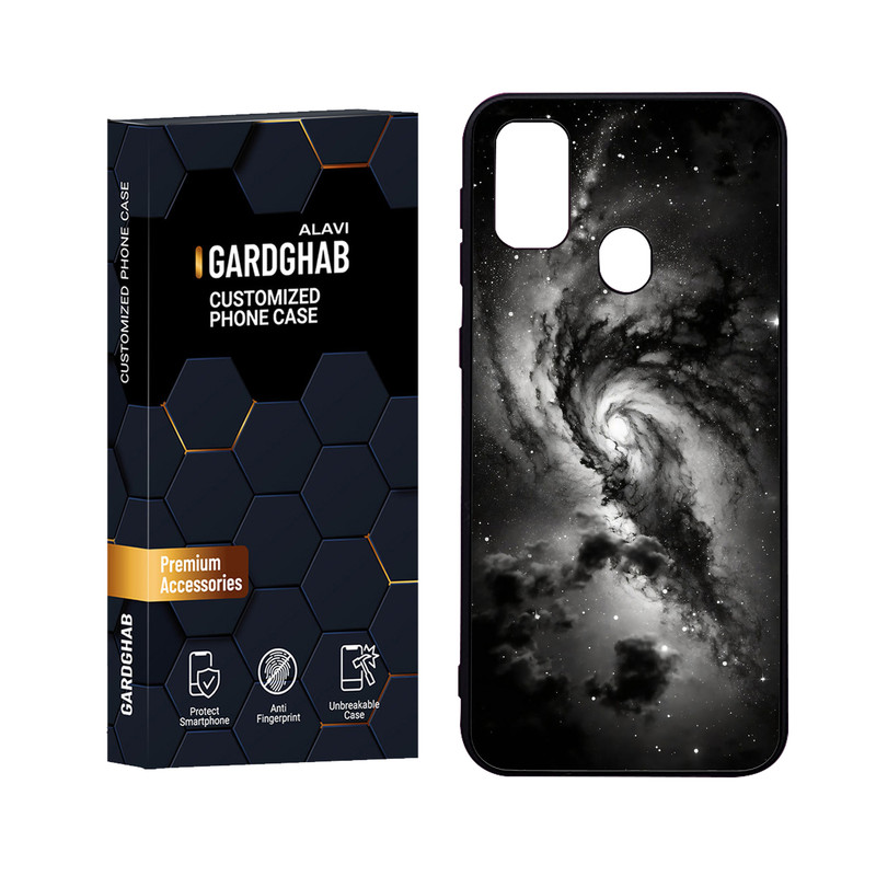 کاور گارد قاب علوی مدل Glass مناسب برای گوشی موبایل سامسونگ Galaxy M30S