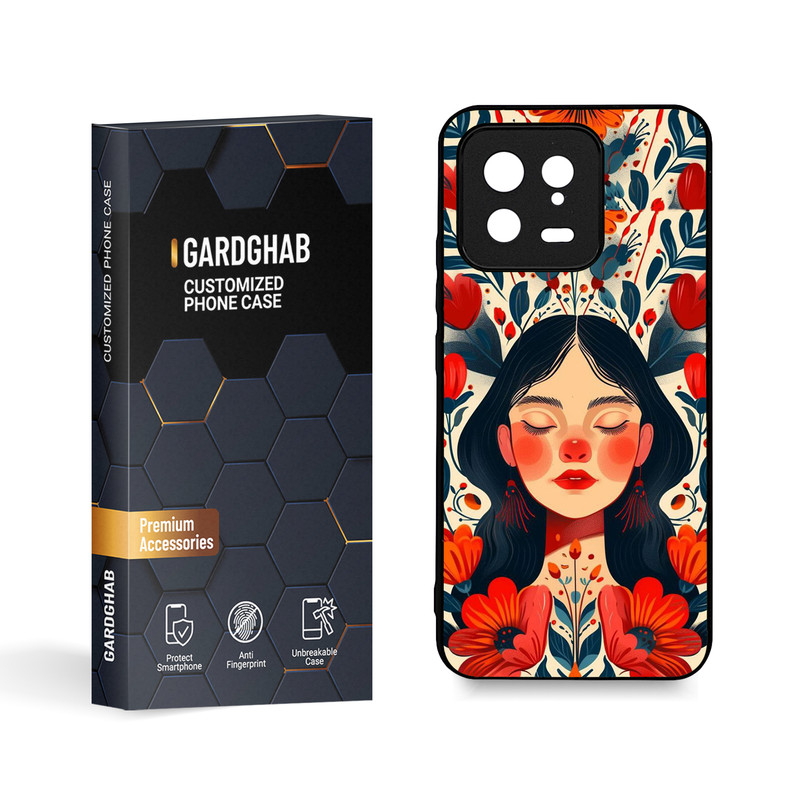 کاور گارد قاب مدل دخترانه مناسب برای گوشی موبایل شیائومی Mi 13 5G