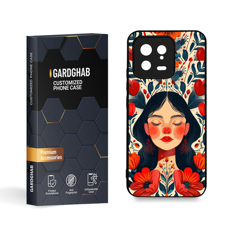 کاور گارد قاب مدل دخترانه مناسب برای گوشی موبایل شیائومی Mi 13 5G