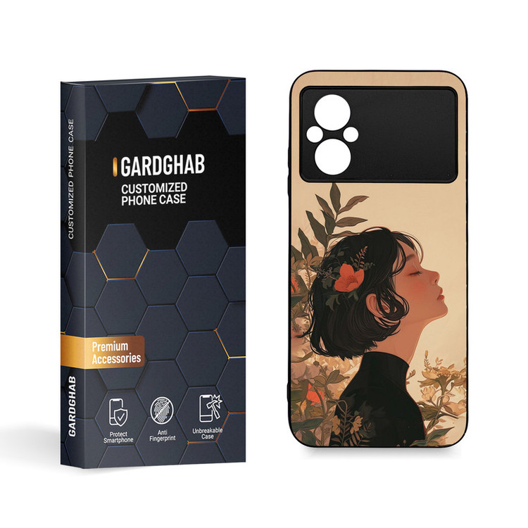 کاور گارد قاب مدل دخترانه مناسب برای گوشی موبایل شیائومی Poco M4 5G / M5 4G