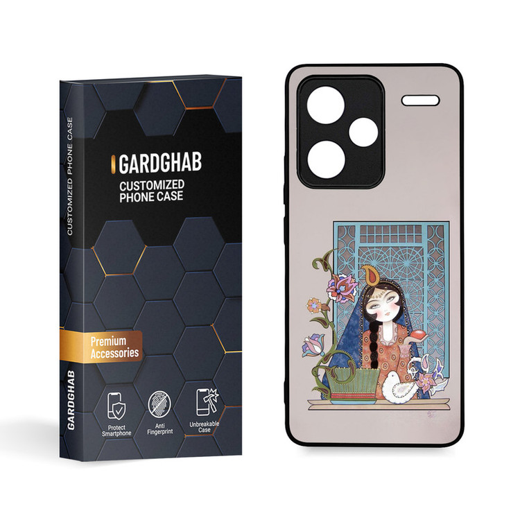 کاور گارد قاب مدل دخترانه مناسب برای گوشی موبایل شیائومی Redmi Note 13 Pro Plus 5G
