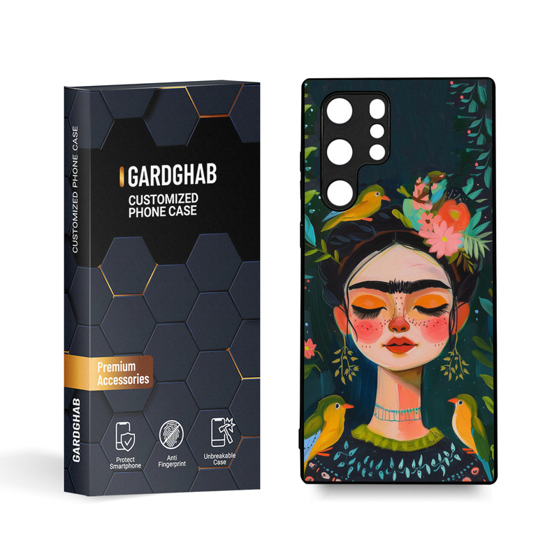 کاور گارد قاب مدل دخترانه مناسب برای گوشی موبایل سامسونگ Galaxy S22 Ultra