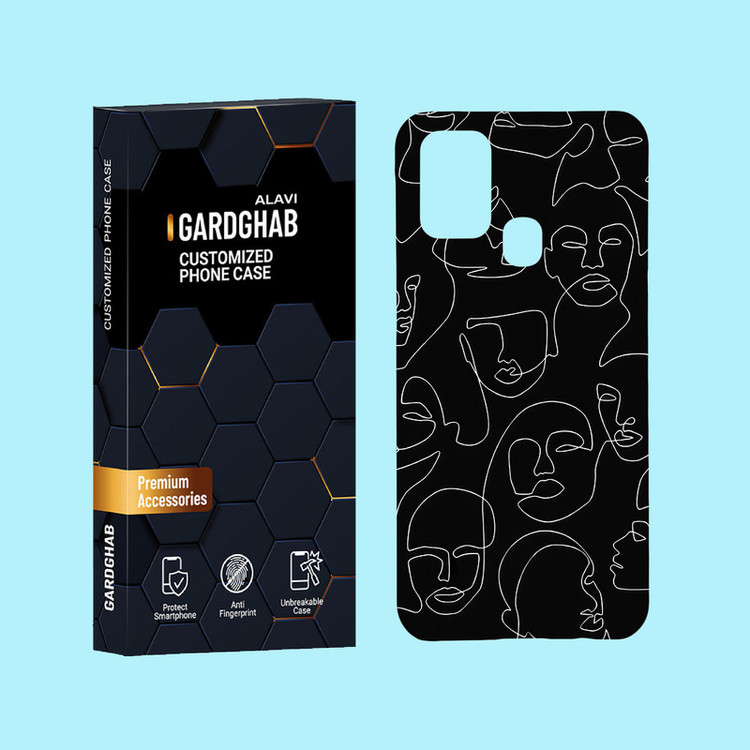 کاور گارد قاب علوی مدل مینیمال مناسب برای گوشی موبایل سامسونگ Galaxy M31