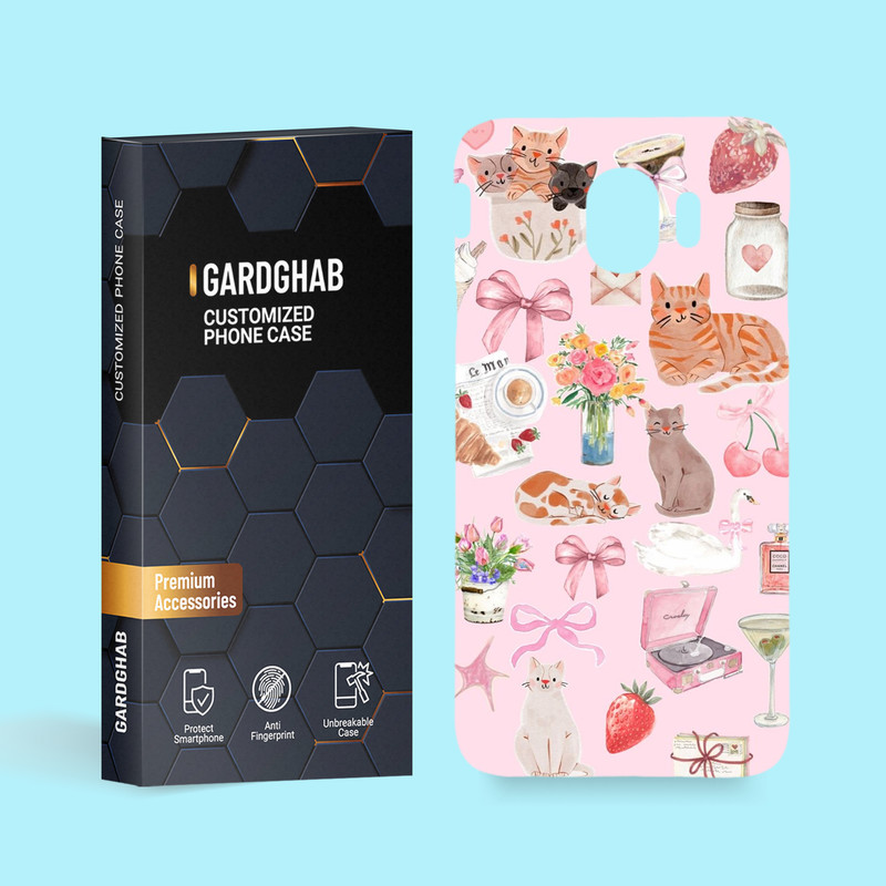 کاور گارد قاب مدل فانتزی مناسب برای گوشی موبایل سامسونگ Galaxy J4 2018