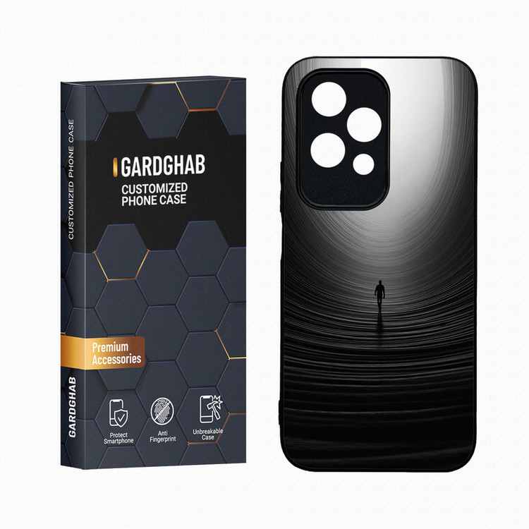 کاور گارد قاب مدل دور ژله ای گلس پسرانه مناسب برای گوشی انر Honor 200Lite 5G