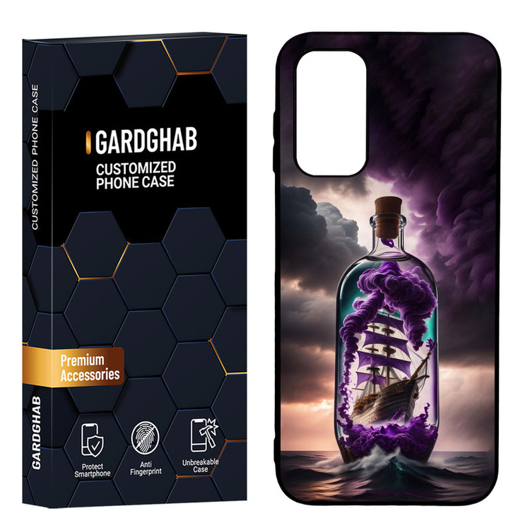 کاور گارد قاب مدل دور ژله ای هنری مناسب برای گوشی موبایل سامسونگ Galaxy A14