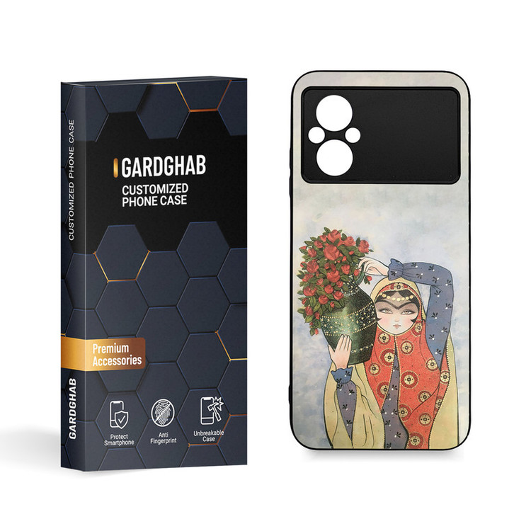 کاور گارد قاب مدل دخترانه مناسب برای گوشی موبایل شیائومی Poco M4 5G / M5 4G