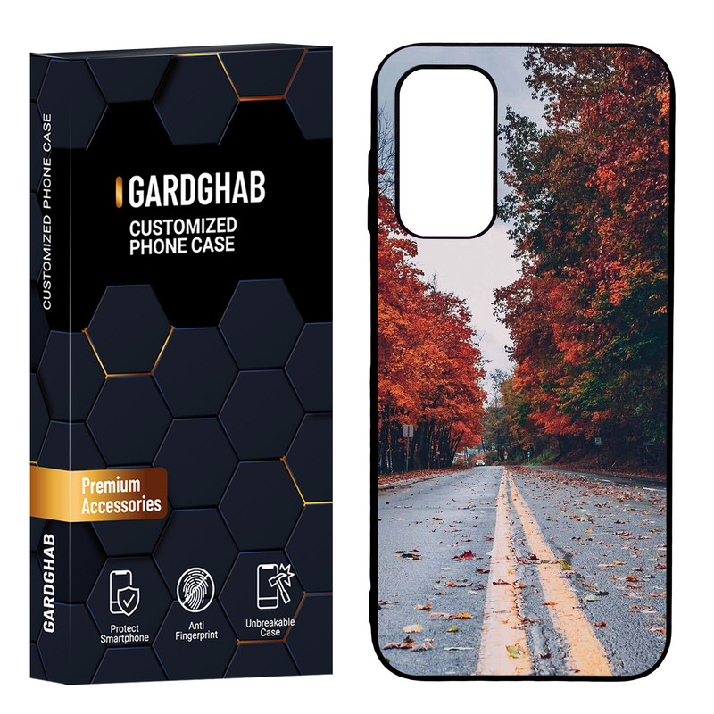 کاور گارد قاب مدل دور ژله ای منظره و طبیعت مناسب برای گوشی موبایل سامسونگ Galaxy A14
