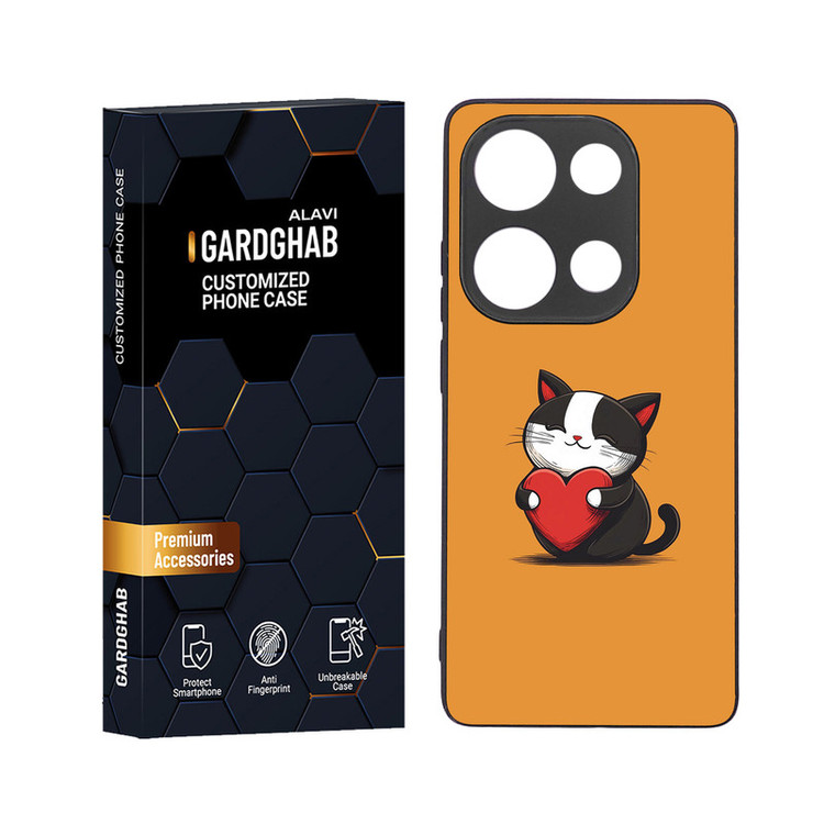 کاور گارد قاب علوی مدل دور ژله ای مناسب برای گوشی موبایل شیائومی Redmi Note 13 Pro 4G