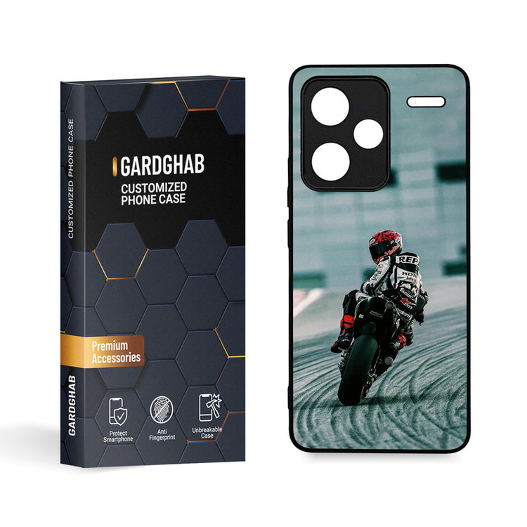 کاور گارد قاب مدل پسرانه مناسب برای گوشی موبایل شیائومی Redmi Note 13 Pro Plus 5G