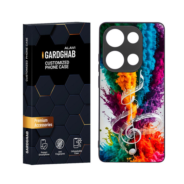 کاور گارد قاب علوی مدل دور ژله ای مناسب برای گوشی موبایل شیائومی Redmi Note 13 Pro 4G