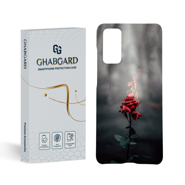 کاور قاب گارد مدل گل مناسب برای گوشی موبایل سامسونگ Galaxy S20Fe