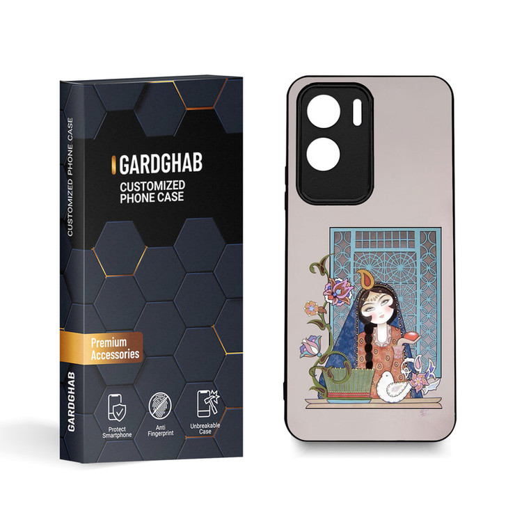 کاور گارد قاب مدل دخترانه مناسب برای گوشی موبایل آنر X50i \ 90 Lite 5G