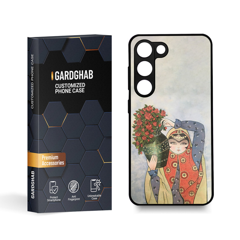 کاور گارد قاب مدل دخترانه مناسب برای گوشی موبایل سامسونگ Galaxy S23