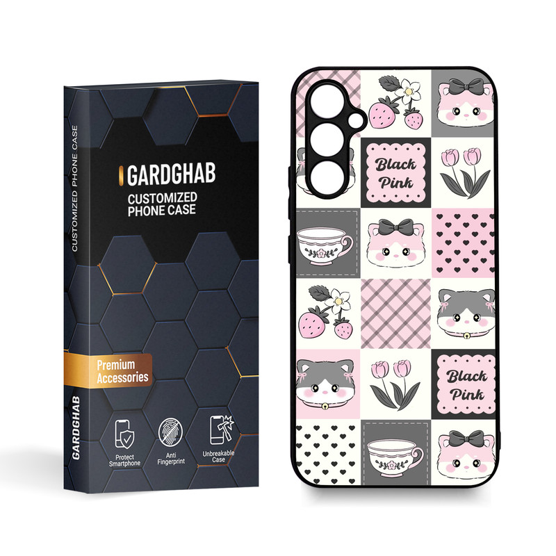 کاور گارد قاب مدل دورژله ای دخترانه مناسب برای گوشی موبایل سامسونگ Galaxy A34