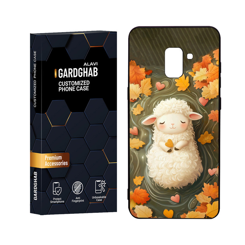 کاور گارد قاب علوی مدل Glass مناسب برای گوشی موبایل سامسونگ Galaxy A8 Plus