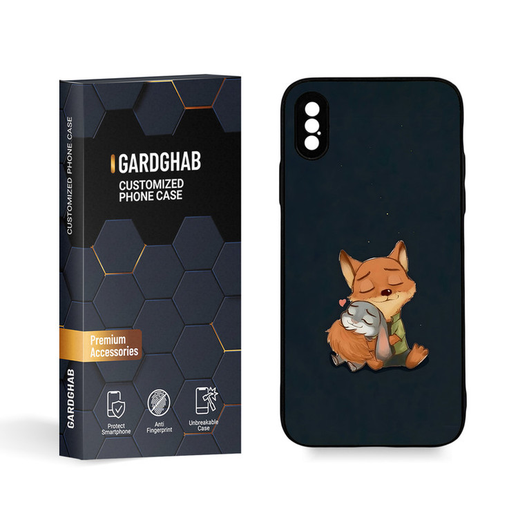 کاور گارد قاب مدل دخترانه مناسب برای گوشی موبایل اپل iPhone X / XS