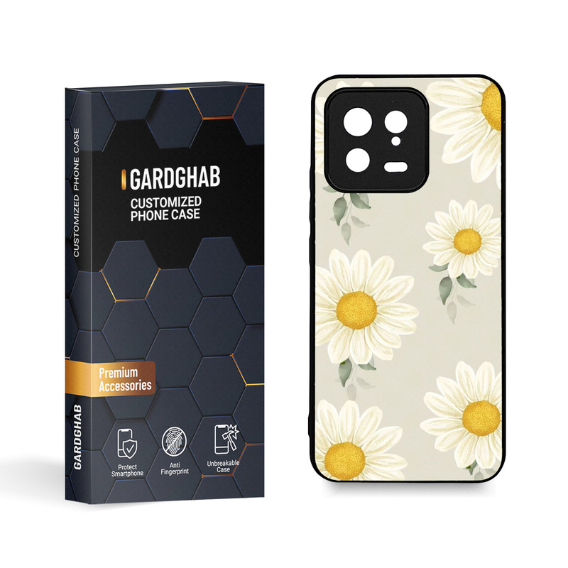 کاور گارد قاب مدل گل مناسب برای گوشی موبایل شیائومی Mi 13 5G