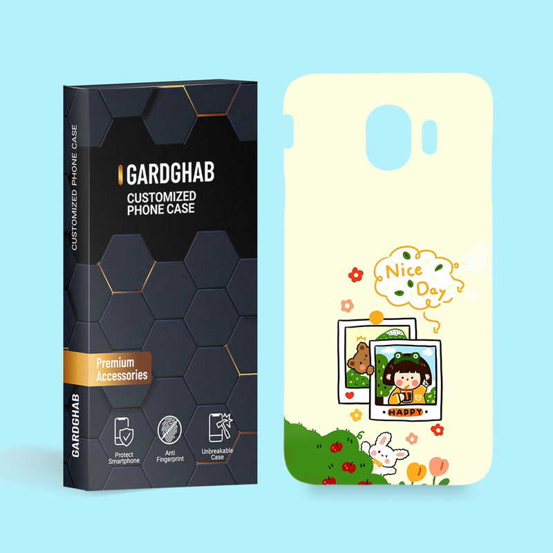 کاور گارد قاب مدل دخترانه مناسب برای گوشی موبایل سامسونگ Galaxy J4 2018