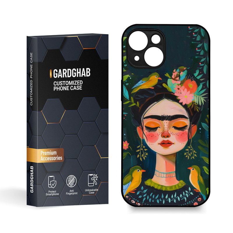 کاور گارد قاب مدل دخترانه مناسب برای گوشی موبایل اپل iPhone 15