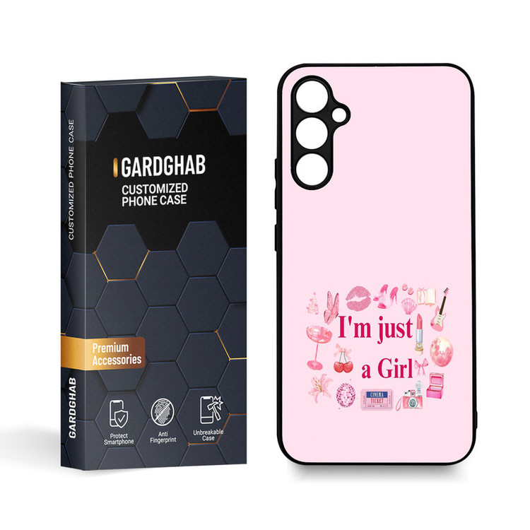 کاور گارد قاب مدل دورژله ای دخترانه مناسب برای گوشی موبایل سامسونگ Galaxy A34