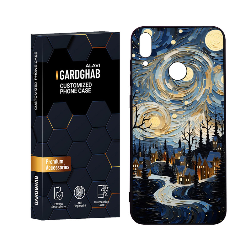 کاور گارد قاب علوی مدل Glass مناسب برای گوشی موبایل آنر 8C