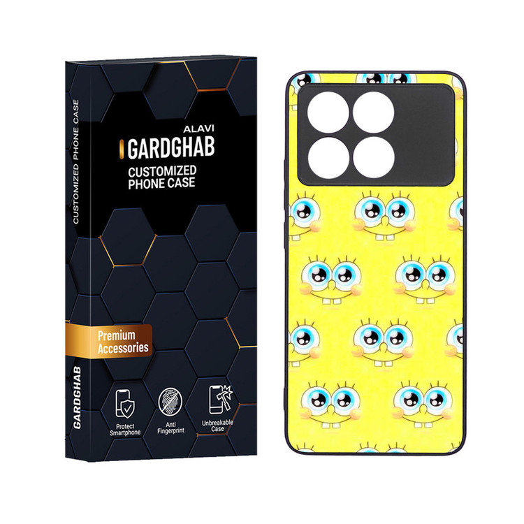 کاور گارد قاب علوی مدل دور ژله ای مناسب برای گوشی موبایل شیائومی Poco X6 Pro
