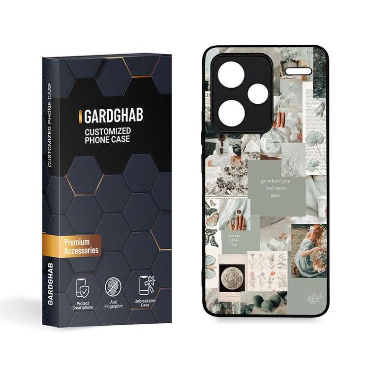 کاور گارد قاب مدل دخترانه مناسب برای گوشی موبایل شیائومی Redmi Note 13 Pro Plus 5G