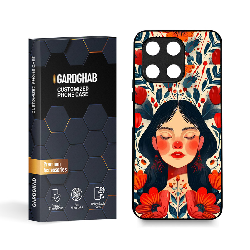 کاور گارد قاب مدل دخترانه مناسب برای گوشی موبایل آنر X6A