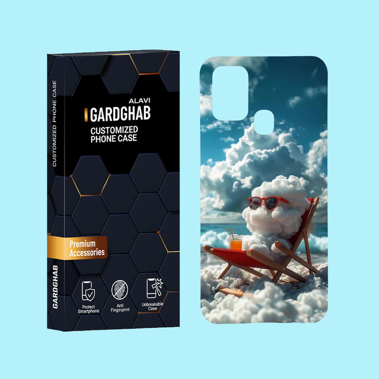 کاور گارد قاب علوی مدل هنری مناسب برای گوشی موبایل سامسونگ Galaxy M31