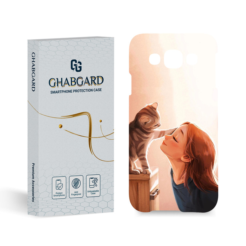 کاور قاب گارد مدل دخترانه مناسب برای گوشی موبایل سامسونگ Galaxy E5