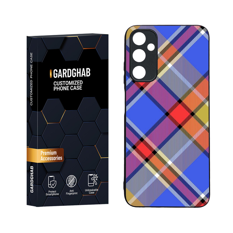 کاور گارد قاب مدل دورژله ای پشت گلس ساده مناسب برای گوشی موبایل سامسونگ Galaxy A05s