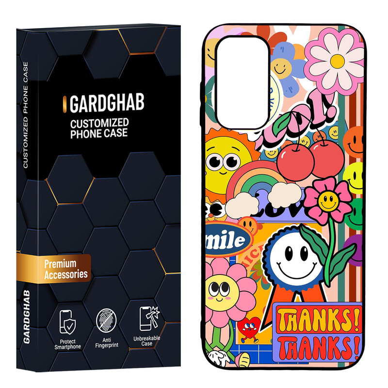 کاور گارد قاب مدل دور ژله ای فانتزی مناسب برای گوشی موبایل سامسونگ Galaxy A14
