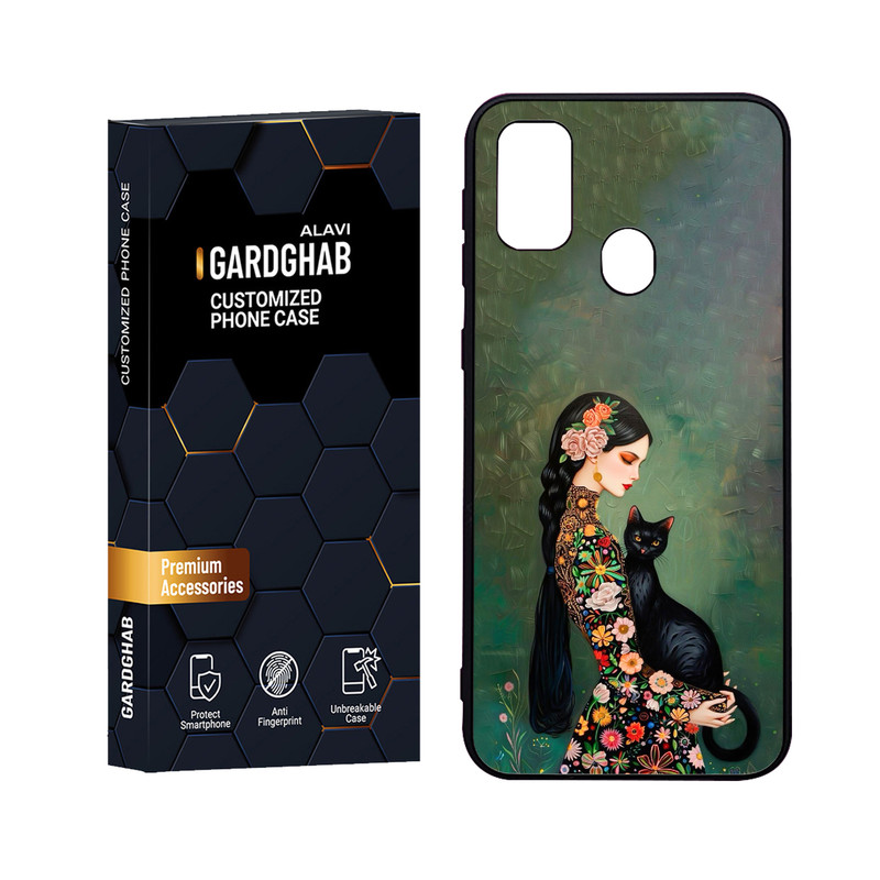 کاور گارد قاب علوی مدل Glass مناسب برای گوشی موبایل سامسونگ Galaxy M30S