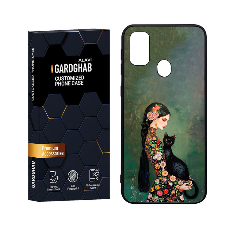 کاور گارد قاب علوی مدل Glass مناسب برای گوشی موبایل سامسونگ Galaxy M30S