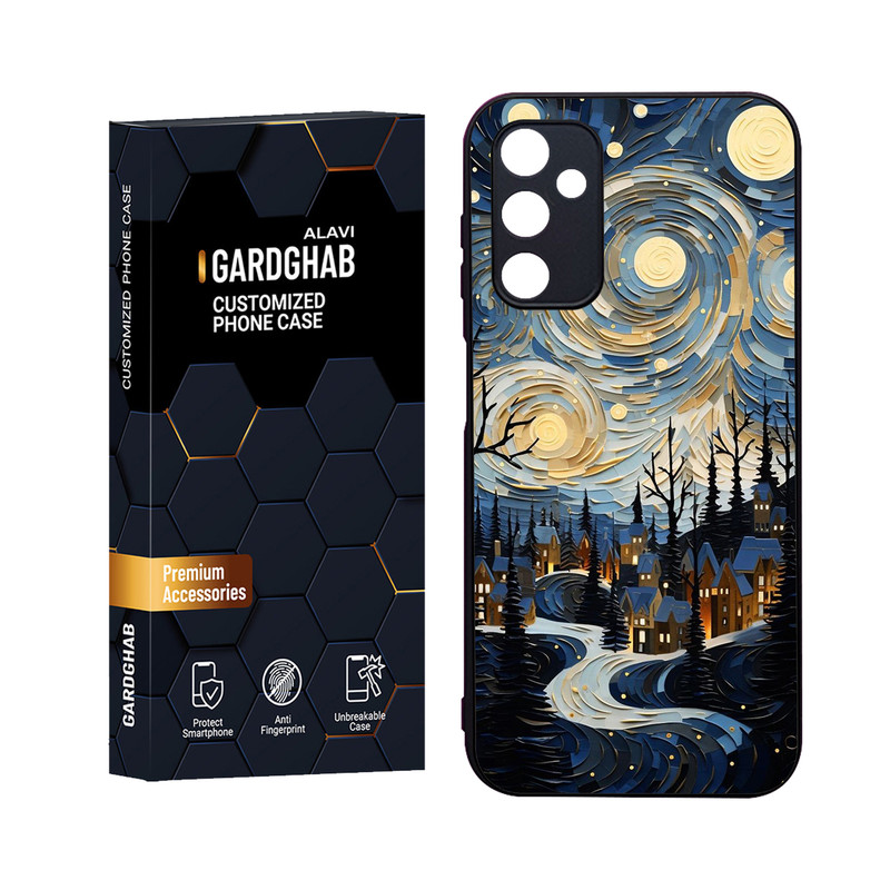 کاور گارد قاب علوی مدل Glass مناسب برای گوشی موبایل سامسونگ Galaxy A14