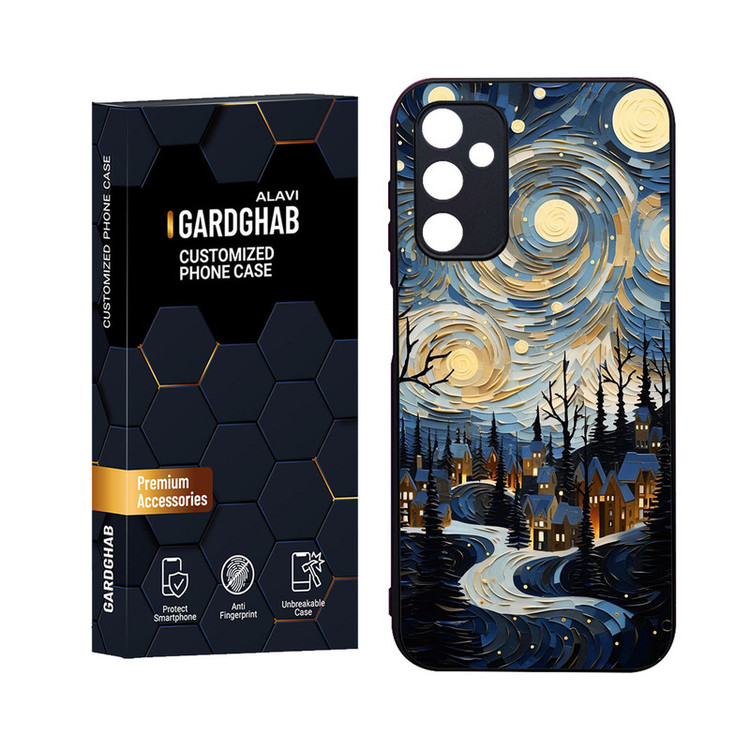 کاور گارد قاب علوی مدل Glass مناسب برای گوشی موبایل سامسونگ Galaxy A14