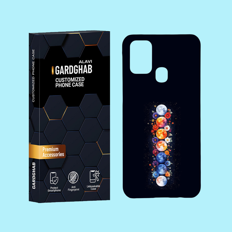 کاور گارد قاب علوی مدل هنری مناسب برای گوشی موبایل سامسونگ Galaxy M31