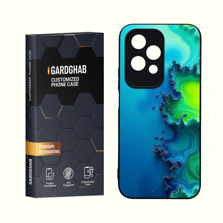 کاور گارد قاب مدل دور ژله ای گلس ساده مناسب برای گوشی انر Honor 200Lite 5G