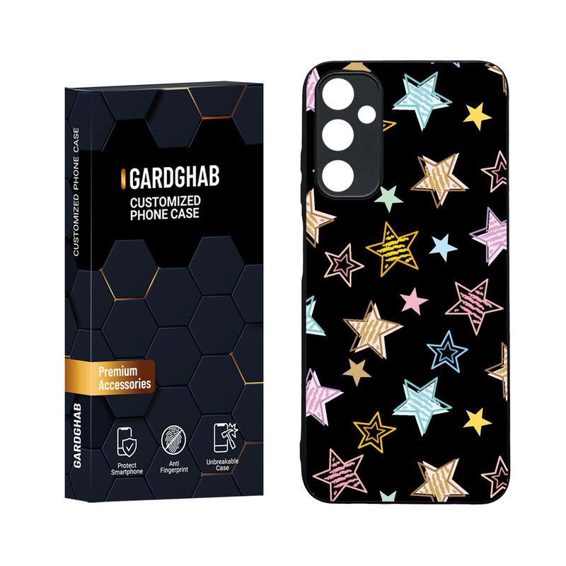 کاور گارد قاب مدل دورژله ای پشت گلس دخترانه مناسب برای گوشی موبایل سامسونگ Galaxy A05s