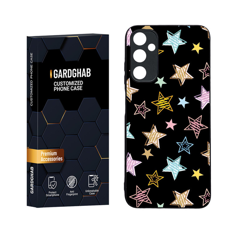 کاور گارد قاب مدل دورژله ای پشت گلس دخترانه مناسب برای گوشی موبایل سامسونگ Galaxy A05s
