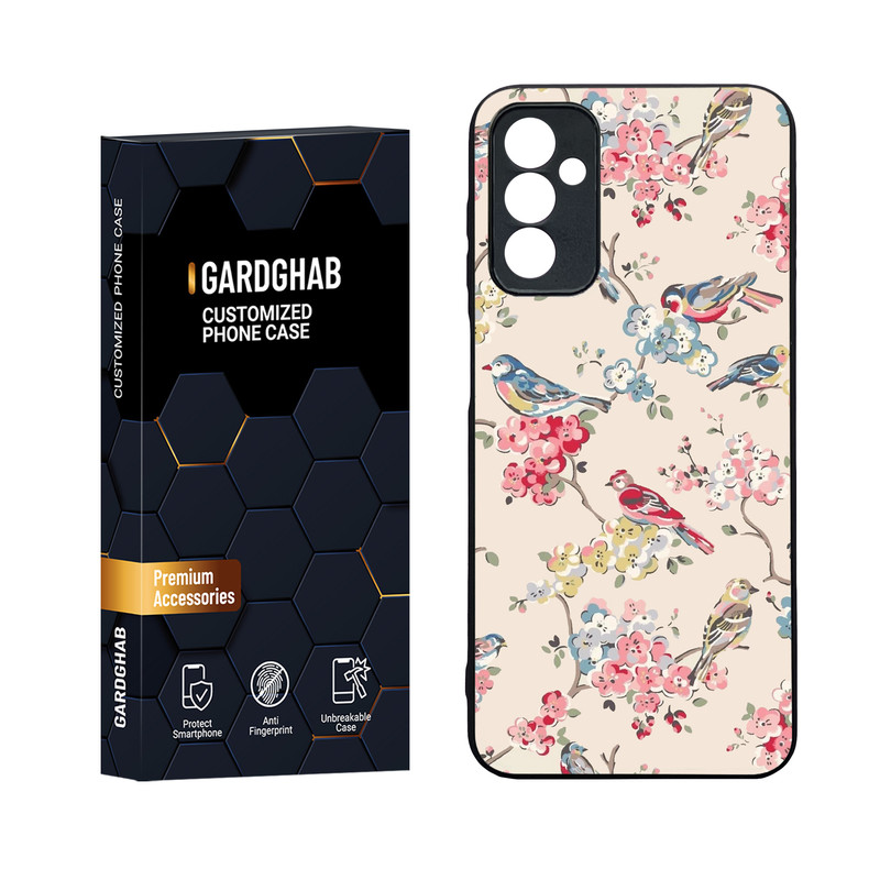 کاور گارد قاب مدل دورژله ای پشت گلس دخترانه مناسب برای گوشی موبایل سامسونگ Galaxy M13 4G