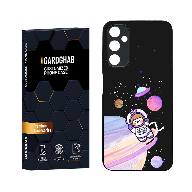 کاور گارد قاب مدل دورژله ای پشت گلس فانتزی مناسب برای گوشی موبایل سامسونگ Galaxy A05s