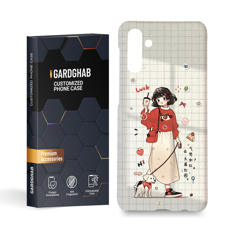 کاور گارد قاب مدل دخترانه مناسب برای گوشی موبایل سامسونگ  Galaxy A13 5g