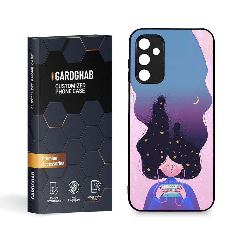 کاور گارد قاب مدل دخترانه مناسب برای گوشی موبایل سامسونگ Galaxy A14
